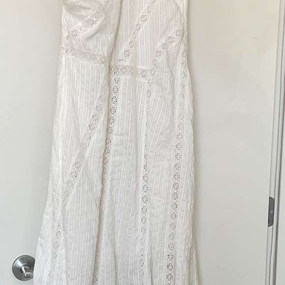 FREE PEOPLE Beautiful white cotton asymmetric dress - Picture 5 of 16